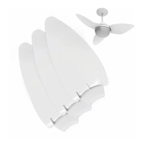 Hélice 3 Pás Para Ventilador Aliseu Smart Branco Foto 1