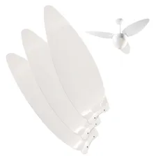Hélice 3 Pás Para Ventilador Ventisol Aires E Prisma Branco Foto mini 1