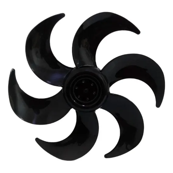 Hélice 6 Pás Para Ventilador Mondial 30cm Nv-32 Preto Foto 1
