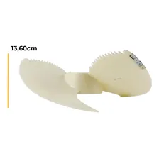 Hélice Condensadora E Komeco 9.000 Btus 384mmx136mm Elgin Foto mini 3