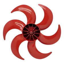 Hélice Do Ventilador De 30cm 6 Pás Vermelha Mondial Foto mini  2