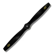 Hélice Mhs Fly 10/7 Glow para aeromodelos com motores .40 .46 e outros cor preto Foto mini 1