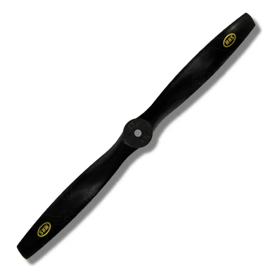 Hélice Mhs Fly 10/7 Glow para aeromodelos com motores .40 .46 e outros cor preto Foto 1
