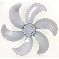 Helice P/ Ventilador Philco / Britania 30cm 6 Pás Lisa Prata Foto mini 1
