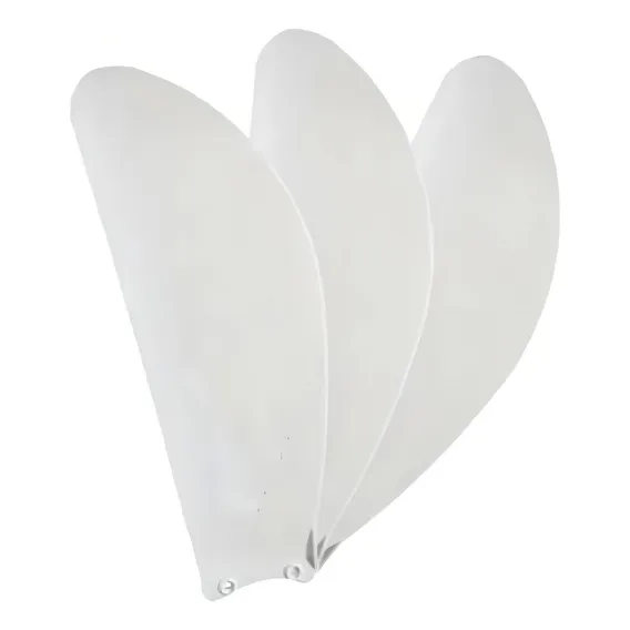 Hélice Para Ventilador Ventisol Fênix Branca Kit 3 Un Foto 1