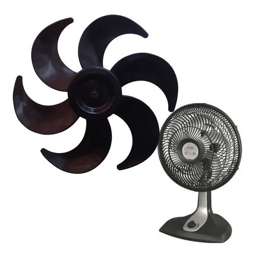 Hélice Ventilador Arno Turbo Silencio Max Alivio 30cm Preta Foto 1