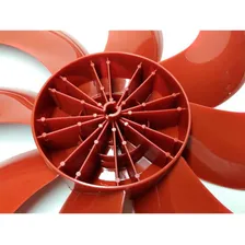 Hélice Ventilador Mondial Turbo Force 40cm 8 Pas Vermelha Foto mini 2