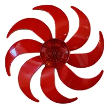 Hélice Ventilador Mondial Vt-51 8 Pás 50cm Vermelha Foto mini 2