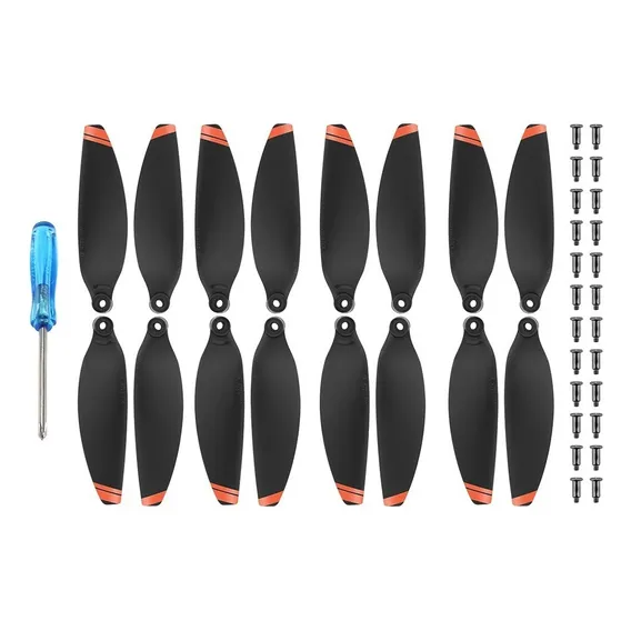 Helices Drone Dji Mavic Mini 2 Mini Se Kit 8 Helices + Chave Foto 1