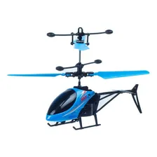 Helic贸ptero de controle remoto azul Foto mini 2