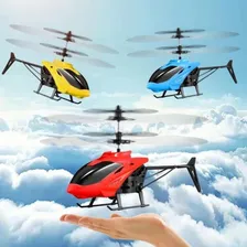 Helicóptero Voa C/sensor Infravermelho Recarregável Cabo Usb Cor Azul Foto mini 3