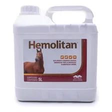 Hemolitan 5 Litros Suplemento Vitamínico Equinos Vetnil Foto mini  3
