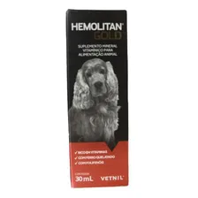 Hemolitan Gold Suplemento Vitamínico P/. Animais 30ml Vetnil Foto mini 2