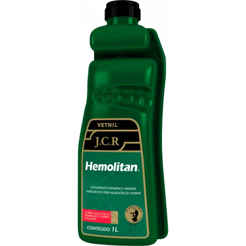Hemolitan Jcr Vetnil - Suplemento Equinos - 1 Litro Foto 1
