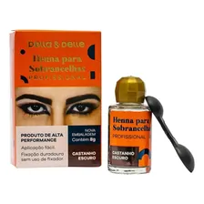 Henna Della & Delle cosméticos 8g castanho escuro Foto mini 1