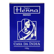 Henna Indiana 100% Indigo Casa Da India 100g Para Cabelo Foto mini 1