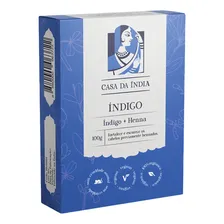 Henna Indiana 100% Indigo Casa Da India 100g Para Cabelo Foto mini 3