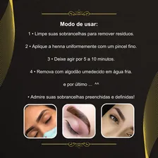 Henna Pronta Indiana Beauty 4,5g - Sobrancelhas Definidas Cor Castanho Escuro Foto mini 3