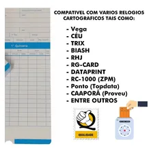 Henry Cartão de ponto Rhj K6 para relógio cartográfico 300 unidades Foto mini  2