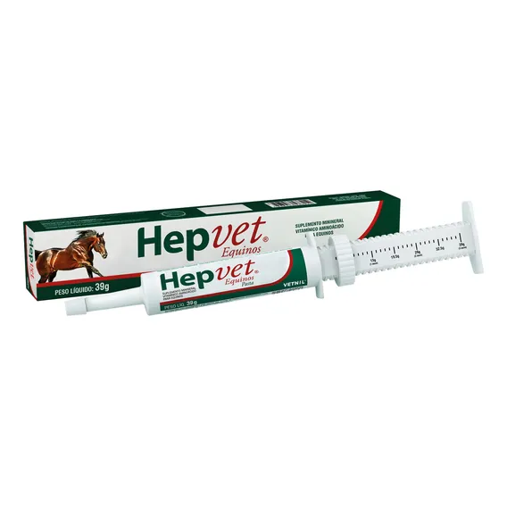 Hepvet Equinos Suplemento Para Cavalos Em Pasta 39 Gr Vetnil Foto 1