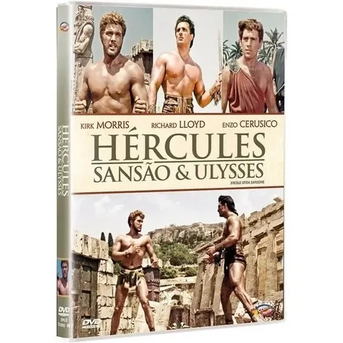 Hércules, Sansão E Ulysses - Dvd - Kirk Morris - Liana Orfei Foto 1