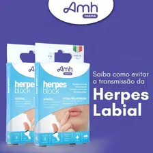 Herpes Block Adesivos Naturais Para Herpes Labial - Amh 4un Foto mini 2