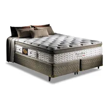 Herval Imperatore Eco Bamboo - Bege - Queen - 1.98 m - 1.58 m Foto  mini 1
