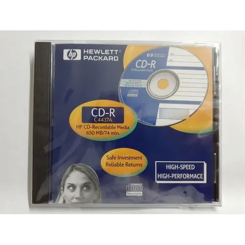 Hewlett Packard CD-r CD-r, caixa selada, CD virgem gravável Foto 1