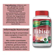 Hibisco Com Gengibre 180 Comprimidos 500mg Unilife Foto mini 4