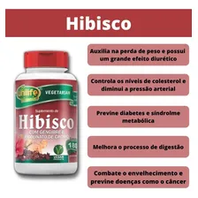Hibisco Com Gengibre 180 Comprimidos 500mg Unilife Foto mini 3