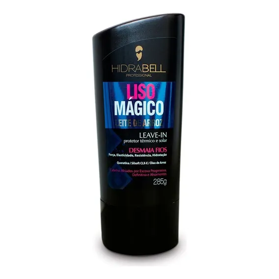 Hidrabell Liso Mágico Leave-in 285g Foto 1
