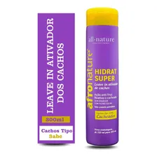 Hidrat Super All Nature Gel Ativador Cacho Afronature 300ml Foto mini 2