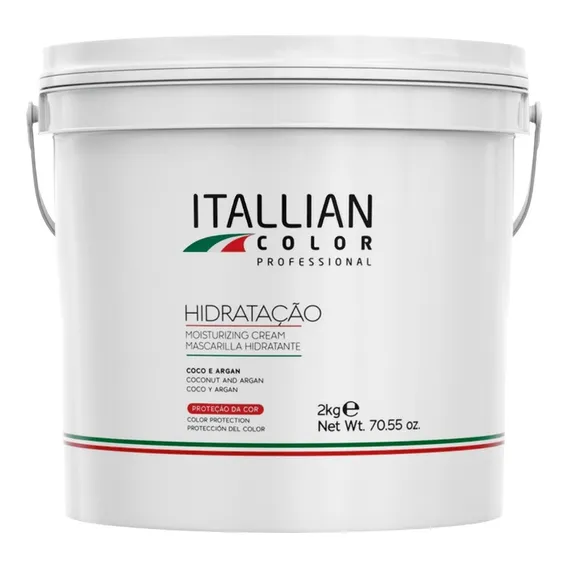 Hidratação Itallian Trivitt Color 2kg Profissional Foto 1