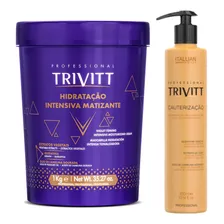 Hidratação Intensiva Matizante Trivitt 1kg + Cauterizaçã Foto mini 1