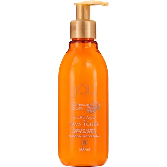 Hidratante Corporal Joli Óleo Em Creme Cupuaçu 200ml Foto 1