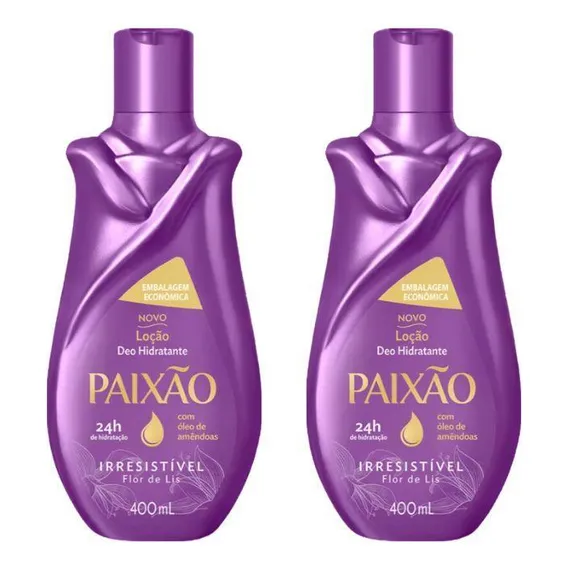 Hidratante Corporal Paixão 400ml Irresistivel Flor Lis-2un Foto 1