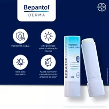 Hidratante Labial Bepantol Derma, Protetor Labial Diário FPS 50 Foto mini 4