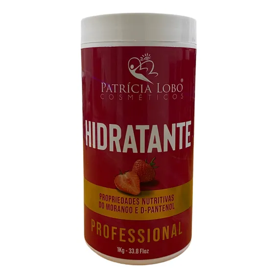 Hidratante Morango 1kg PatrÃcia Lobo Foto 1