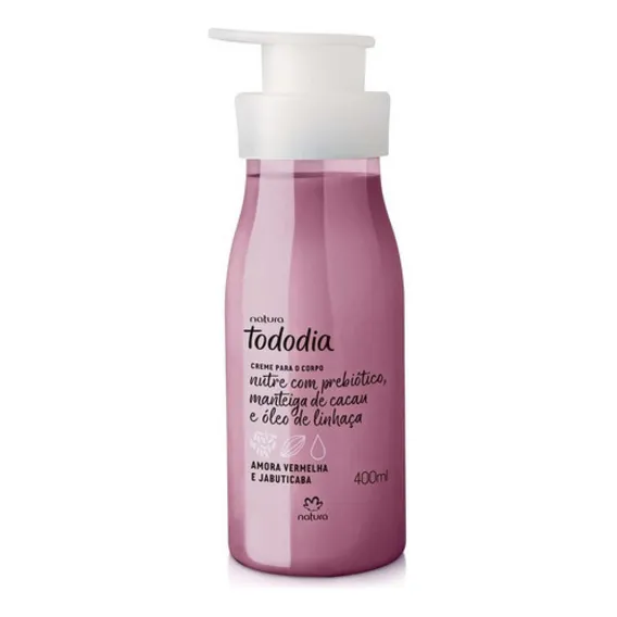 Hidratante Natura Tododia Amora Vermelha E Jabuticaba 400ml Foto 1
