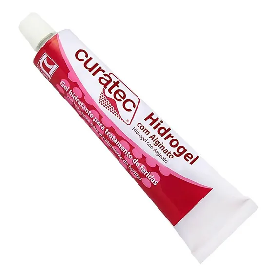 Hidrogel Com Alginato 85g Curatec Curativo Feridas Foto 1