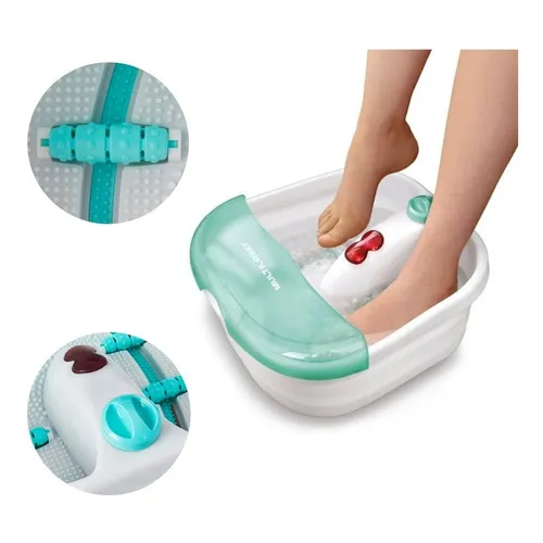 Hidromassageador Para Pes Foot Spa 110v Multilaser Hc006 Cor Branco Foto 1