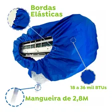 Higienização De Arcondicionado Split Bolsa Coletora 36000btu Cor Preto Foto mini  2