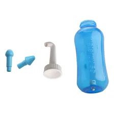 Higienizador Ducha Nasal Lavador Lavagem 300ml Foto mini 4