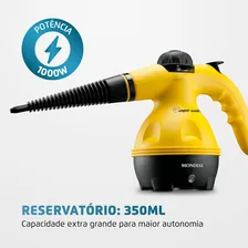 Higienizador Mondial Vapor Wash Hg-01 Cor Amarelo Foto mini 4