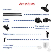 Higienizador Vaporizador Intech Machine Vapor Clean 1500w Voltagem 220v Foto mini 3