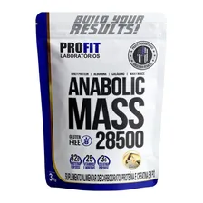 Hipercalórico Anabolic Mass 28500 3kg Profit Labs Sabor Baunilha Foto mini 2