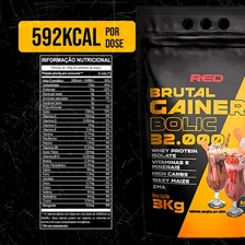 Hipercal贸rico Brutal Gainers Bolic 32000 3kg -massa Muscular Foto mini 3