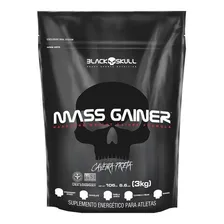 Hipercalórico Mass Gainer Refil 3kg Chocolate - Black Skull Foto  mini 1