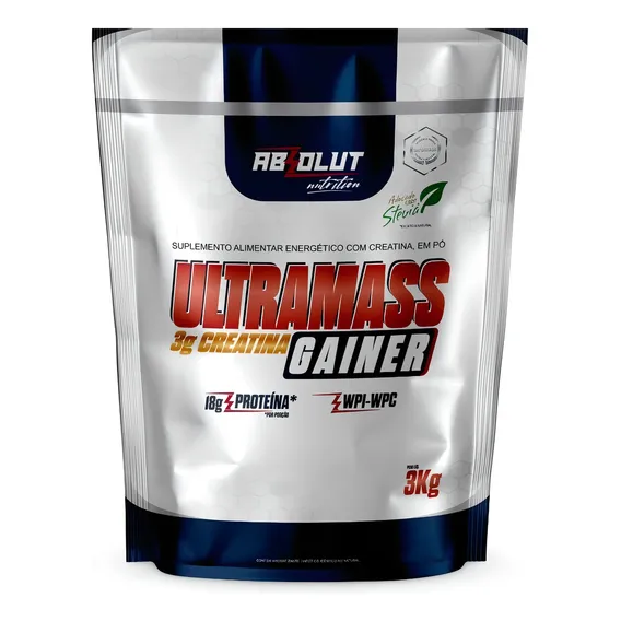 Hipercal贸rico Ultra Mass Gainer 3kg - Absolut Nutrition Foto 1