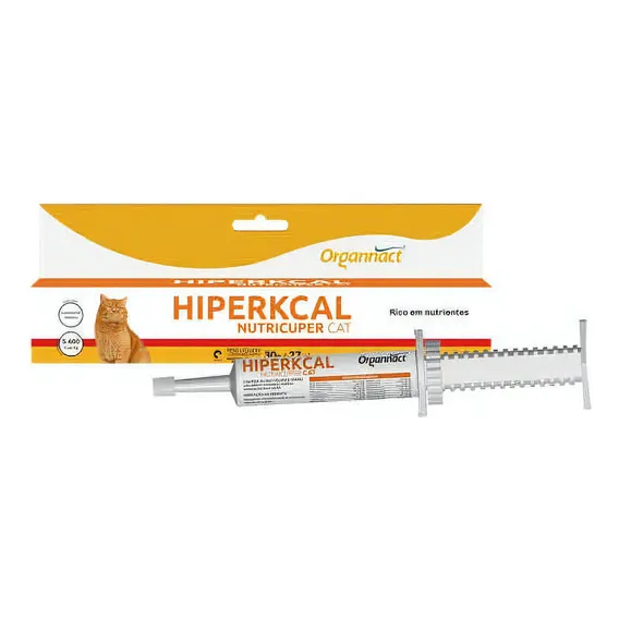 Hiperkcal Nutricuper Cat 30g Suplemento Vitaminico Organnact Foto 1